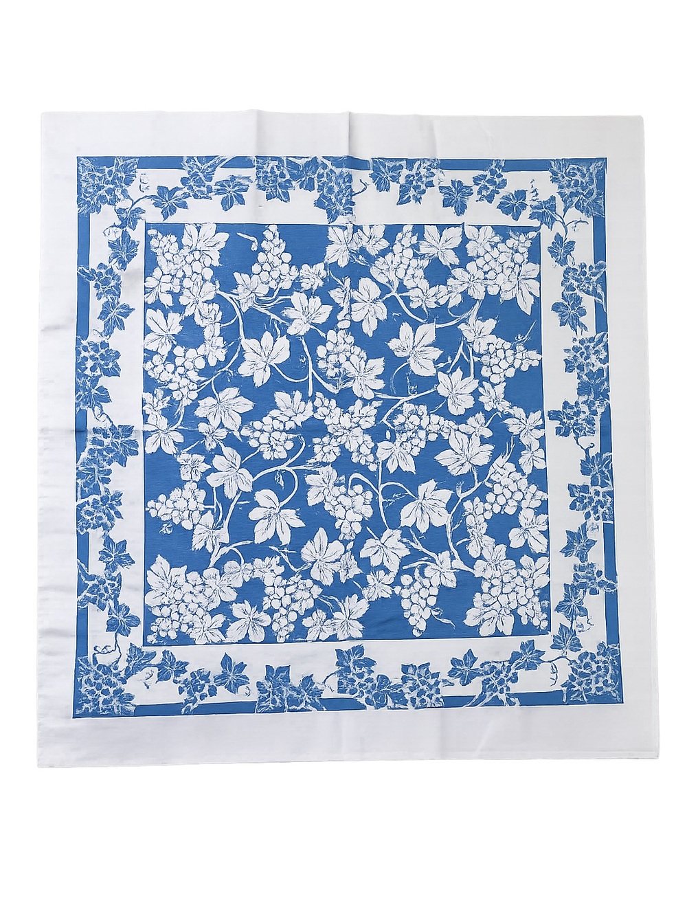 Vintage CALLAWAY 1940’s Cotton Grapevine Tablecloth #0430264